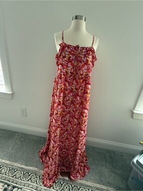 NWT THML Floral Print Dress- Pink Combo- Small $59